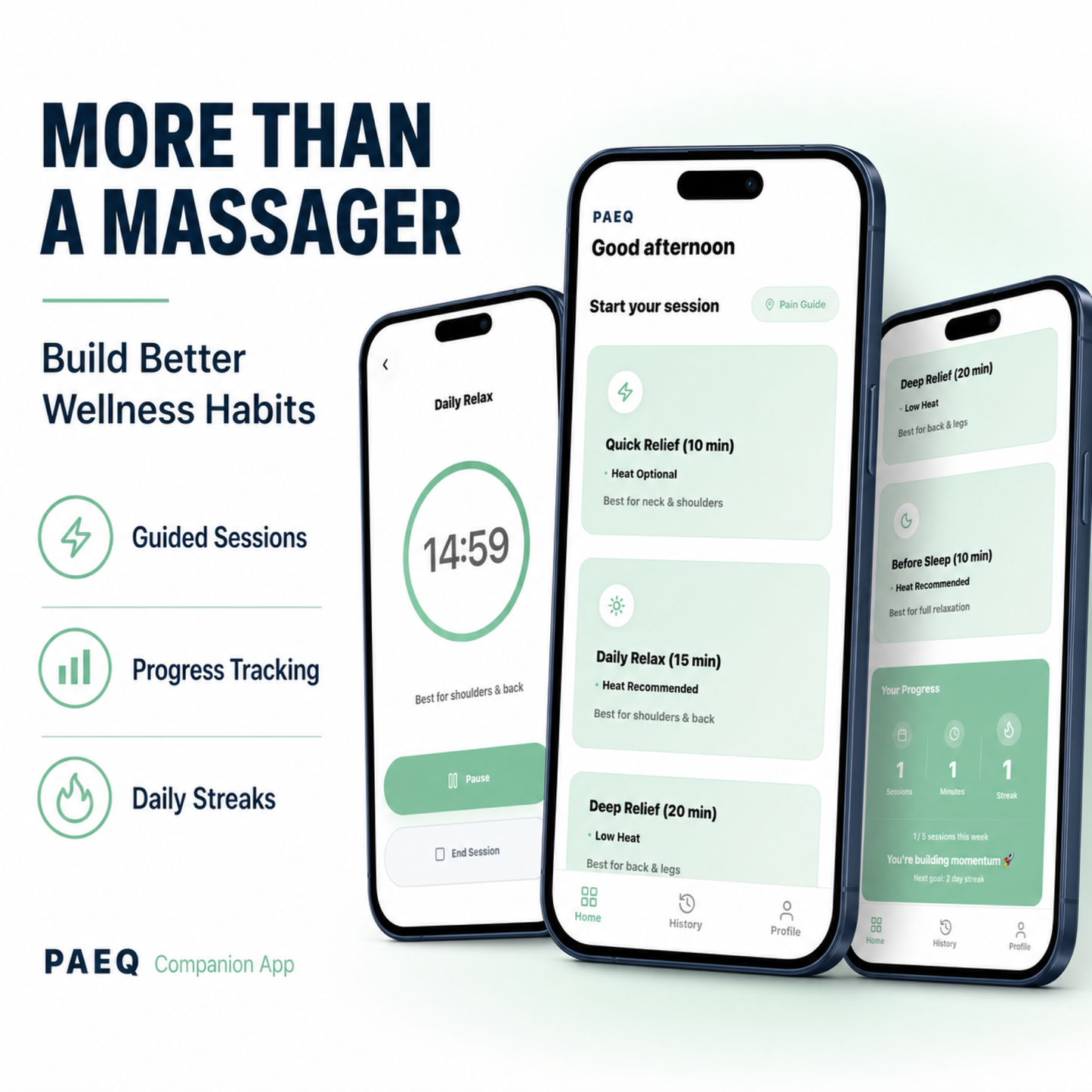 Paeq N7 Pro Neck Massager with Heat
